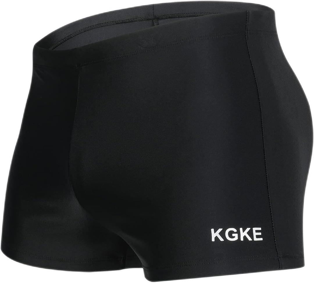 Mens-Swim-Jammers Athletic-Swimwear Quick-Dry-Shorts Durable-Team-Swimsuits - Drawstring Competition Swimming UPF50+ (Small)