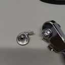 POHL SCHMITT 3 in 1 Electric Can Opener Smooth Edge with Knife Sharpener and Bottle Opener - Easy Push Down Lever - All Standard-Size & Pop-Top Cans, Durable Stainless Steel & ABS, Kitchen Accessories