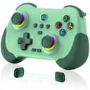 Joso Mobile Gaming Controller for iPad/iPhone/Tablet, Cloud Controller Remote Joystick for iOS/Android, Wireless Switch Controller with Macro Buttons/Hall-Rocker/Hall-Trigger - Green