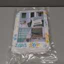 AnyDesign Winter Kitchen Dish Towel 18 x 28 Inch Gold Blue Snowflake Dishcloth Vintage Decorative Hand Drying Tea Towel for Baking Cooking Home Kitchen Decor Housewarming Gift, 2Pcs