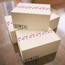 2 x Whaline 109 Yard Halloween Packaging Tape Cute Pink Ghost Pumpkin Flower Pattern Tape Cartoon Shipping Tape for Small Business DIY Crafts Box Carton Decor