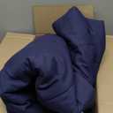 NTBAY Twin Comforter - Down Alternative Comforter Duvet Insert, All Season Bedding Quilted Duvet Insert with Corner Tabs, Machine Washable, Navy Blue (Twin(68x90 Inch) Pack of 1)