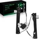 751-739 Front Left Driver Side Power Window Regulator with Motor for:-Chevy Cruze 2012 2013 2014 2015, Cruze Limited 2016, with 2 Pins Only, Without Express Up and Down OE# 95265280, 95382556