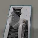 Lerobo Stainless Steel Band Compatible with Samsung Galaxy Watch 8 7 6 5 4 FE 40mm 44mm 45mm/Galaxy Watch 8 Classic 6 4 Classic 43mm 47mm 42mm 46mm, 20mm Metal Replacement Band for Men Women (Black)