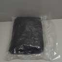 Cocktail Table Covers - 2 Pack 32"x 43" Black Cocktail Table Tablecloth with Natural Wavy Round Skirt for Bar Wedding Party Banquet