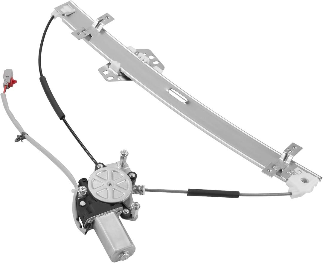 Obaee 741-302 Front Left Driver Side Power Window Regulator with Motor Assembly Compatible with Honda CRV 2002 2003 2004 2005 2006, Replace OE 72250-S9A-A02