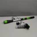 Cordless Pool Spa Hot Tub Vacuum Cleaner, Handheld Rechargeable Pool Cleaner, Suitable for Small Pools for Sand and Debris, Above-Ground Pools, Hot Tubs, Spas, Black