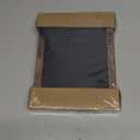 Califortree Rustic Brown 5x7 Picture Frame - Display Photos 4x6 with Mat or 5x7 Without Mat - HD Glass Inside, Wall and Tabletop - Set of 2