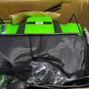 SWIPESMITH 16" Artificial Grass Sweeper, 1800W Artificial Turf Vacuum | 1800W Lawn Sweeper Yard Power Brush with 55L Removable Leaf Collection Bag, Quick-Fold Design for Yard Lawn Cleaning