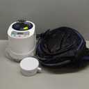 ZONEMEL Portable Steam Sauna, Full Body Home Sauna Spa, 1 Person or 2 Person Share Saunas, 2L Steam Generator with Remote Control (Black, L 33.5x W 32.3x H 41.7)