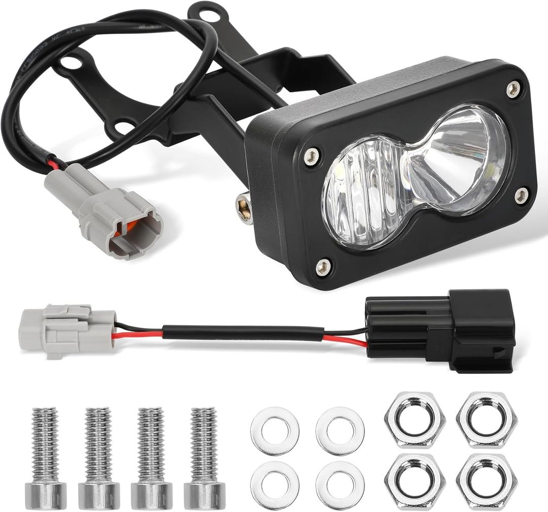 3Inch LED Plug Play for Sur-Ron Segway X260/Talaria Sting R MX4, 20W 6000-6500K LED Light Bar -Upgraded Dirtbike Headlight Kit with Mount Bracket adapter harness