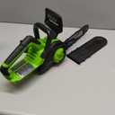Greenworks 24V 10" Cordless Compact Chainsaw (Great For Storm Clean-Up, Pruning, and Firewood / 200+ Compatible Tools), Tool Only