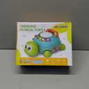 Jyusmile Baby Toys 6 to 12 Months, Musical Turtle Crawling Infant Toys, Early Learning Educational Toy with Light & Sound, Christmas Birthday Gifts for Boy Girl 7 8 9 10 11 Month 0-1 Year Old