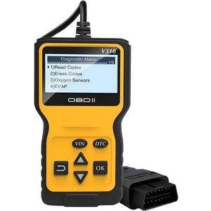 OBD2 Car Scanner Diagnostic Tool, Vehicle Engine Fault Code Reader CAN Diagnostic Scan Tool, Check Automotive Engine Light Emission Monitor Status, Universal for SUV RV Truck