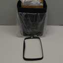 2 Pack 2.7 Gal Bathroom Trash Can with Lid, Automatic Trash Can Small Smart Garbage Can Touchless, Slim Motion Sensor Waterproof Plastic Trash Bins for Bedroom Office Kitchen Toilet Black