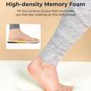 HomeTop Women's Fuzzy Curly Fur Memory Foam Loafer Slippers with Polar Fleece Lining (10.5, Purple)