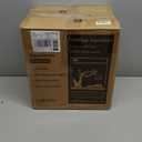 Coospider 5 Gallon Glass Fish Tank, Aquarium Starter Kit - Self-Cleaning, Ultra-Quiet Filter Pump, 3-Color LED Lights, Smart Temp Monitoring for Betta Fish, Shrimp, Kids Gift Idea