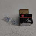 2Pcs Front Axle Castle Nuts 18mm for Honda TRX200 TRX250 Recon 250 FourTrax 300 Rancher 350 Rancher 420 Foreman 500 Pilot 400