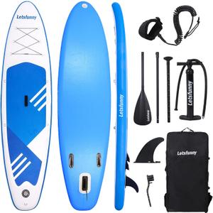 Stand Up Paddle Board, 10' Inflatable Paddleboard with Bag & Sup Accessories, Non-Slip Comfort Deck for Adults & Youth