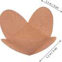 200Pcs Chocolate Paper Candy Cups Truffle Wrappers Paper Truffle Liners, Cups Chocolate Wrappers Muffin Tins for Showers Bridal Shower Birthday Wedding (Khaki)