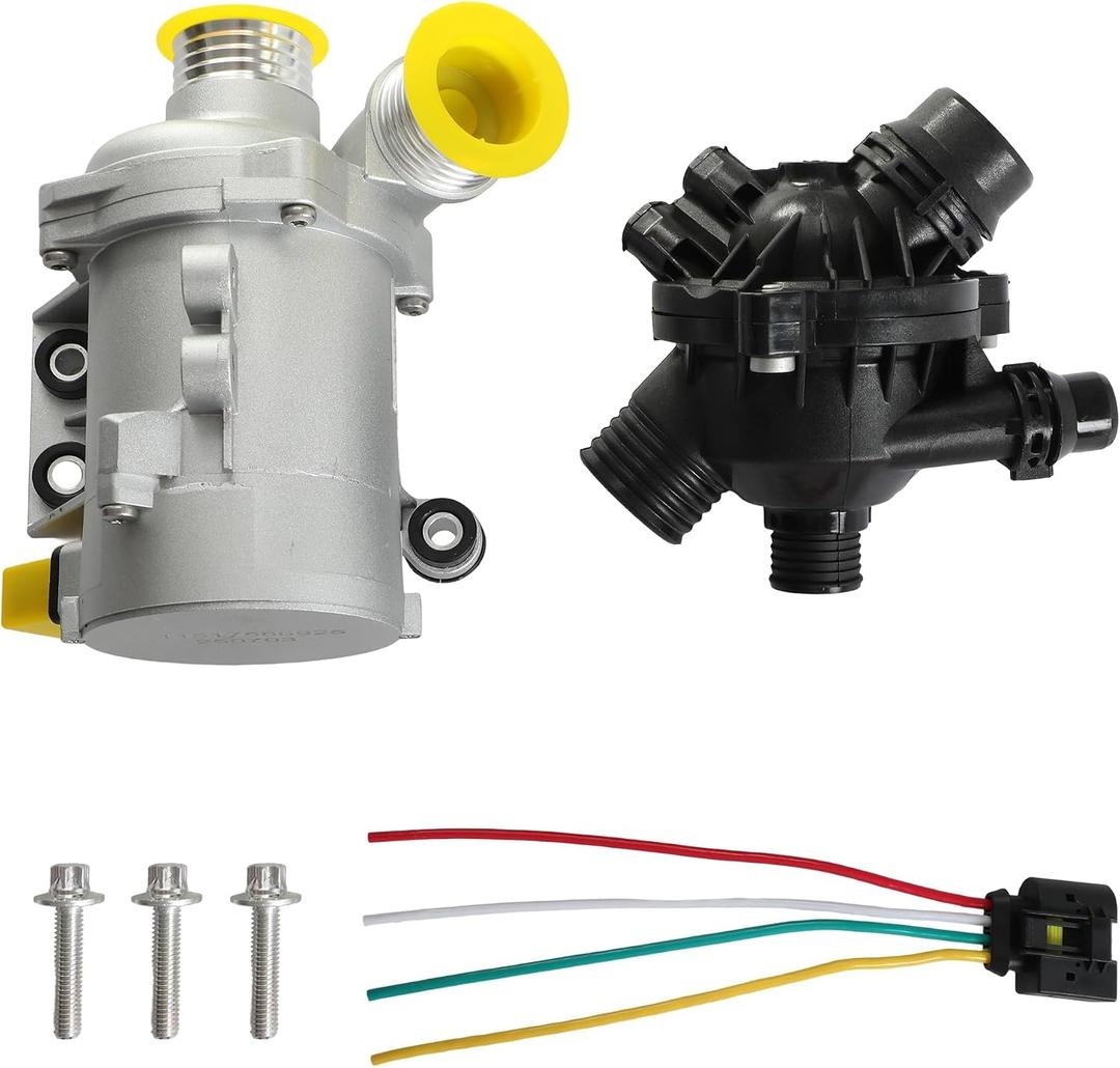 N52 Electric Water Pump w/Thermostat Fit for BMW 2.5L 3.0L Engine 2006-2016