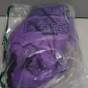 BRKURLEG Purple Dog Coat with Harness, Dog Winter Jacket, Dogs Onesie Body Warm Jackets, Small Dogs Winter Coats Reflective Windproof Warm Cold Weather Coats, Pet Waterproof Jackets, XL