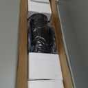 Space Heaters for Large Room, 1500 W Electric Heater with Thermostat, 24H Timer, Indoor Heater with 80°Oscillation, Heaters with Tip-over & Overheat Protection for Indoor Office Use(37IN)