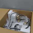 Yarlkav 6 Lights Black Farmhouse Chandelier for Dining Room, Vintage Pendant Light Fixture Adjustable Hanging for Kitchen Island Foyer Hallway