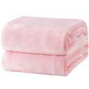 Bedsure GentleSoft Fleece Blankets King Size Pink - Valentines Blanket Soft Lightweight Plush Cozy Fuzzy Luxury Microfiber Throws, 108x90 inches