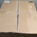 Mind Reader 40L Slim Laundry Hamper, Clothes Basket, Lid, Wicker Design, Plastic, 18"L x 10.4"W x 23.5"H, Baby Blue