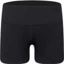 Gnainach Girls Athletic Shorts Size 4-14 Years Sparkle Solid High Waist Biker Dance Short for Kids Youth Volleyball Tumbling (Black)