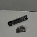 L Bracket, Heavy Duty Corner Brace, 10 Pack 8" Metal Shelf Bracket Angle Bracket for Shelves, Black Metal Braces for Wood, 200mm Overall Length