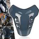 MT-07 Motorcycle Front Windshield Windscreen Airflow Wind Deflector Compatible with MT07 MT-07 2021 2022 2023 2024 Black