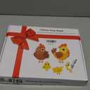 Chicken Coop Heater for Winter, Foldable Flat-Panel Radiant Heater for Chicken Coop with Timer & Temp Adjustable, Smart Large Chick Heaters with 2 Heating Plates for Chick Kitten Pet Animal.