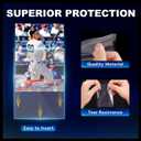 10000ct Clear Card Sleeves for Trading Cards, Soft Baseball Sports Card Sleeves, Soft Plastic Protector Fit for MTG Game Standard Cards