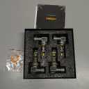 LOYMR 9005 9006 Fog Bulbs Combo, 32000lm 800% Brighter Real 1:1 Mini Size Fog Lights Bulbs, 3 Mins Plug and Play, Pack of 4