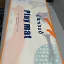 UANLAUO Baby Play Mat,71"x 79"Extra Large Playmats,Foldable Baby Play Mat for Floor,Non-Toxic Tummy Time and Crawling Playmat,Thick Foam Play Mat for Baby,Reversible Portable for Infant,Toddler (79x71x0.4 Inch, Bear,Jungle,Party)