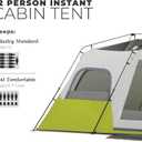CORE Instant Cabin Tents | Family Cabin Multi Room Pop Up Tents Car Camping | Included Storage Pockets for Camping Accessories, 12 Person