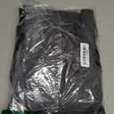 Allegra K Women's Faux Suede Trench Coat Notched Lapel Double Breasted Jacket with Belt Medium Dark Gray medium