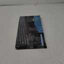 Large Print Backlit Wireless Keyboard  Silent Keyboards with Wrist Rest, 7-Color Light up, Quiet Low Profile Keys, 2.4G Wireless Rechargeable Full Size Keypad for Computer Laptop Windows Mac, Black