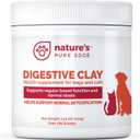 Clay Powder Anti Diarrhea for Dogs & Cats. Supports Gas Relief. Normalizes Gut PH in Dogs and Cats. Constipation Relief. Extra Large 7.40 oz.