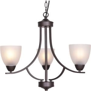3 Light Shaded Contemporary Chandeliers with Alabaster Glass Oil Rubbed Bronze Modern Light Fixtures Ceiling Hanging Mid Century Pendant Lighting for Dining Room Living Room Hallway Bedroom