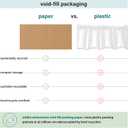 Elementree Brown Packing Paper Sheets for Moving & Shipping - 1500 Count (1375 Feet) - 14.5" x 11" Sheet Size - Sustainable Void Fill Packaging Made in the USA - Kraft Paper Thickness (00919)