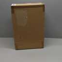 4 Tier Plastic Storage Bins with Lid 23QT, Stackable Storage Containers with Wheels, Folding Boxes, Collapsible Bins, Closet Organizers and for Living Room,Office,Dorm