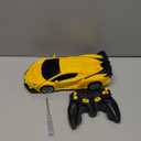 Transform Remote Control Car Toy for Kids 4 5 6 7 8, Remote Control Car for Boys 4-7, Transform Cars for Boys 4-6, Toy Car 5 Year Old Boy, Toys for 3 4 5 6 7 8 9 10 11 12 Years Old Boy (Yellow)