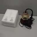 Homelist Dimmable Candle Wax Warmer, Candle Warmer Lamp with Timer for New Home, Mondern Warmers Flower Lamp, House Warming Gifts for Sister, Women, Mom, Girlfriend, Couple (Black)