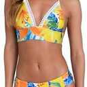 Sunshine 79 Women's Triangle Halter Bikini Swimsuit Top 8 Missing Swimsuit Top