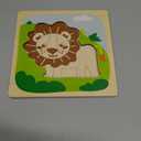 Benresive Wooden Toddler Puzzles, 6pcs Animal Montessori Toys for 1-3 Year Old Boys & Girls, Learning Educational Preschool Toys, Great Gifts for 1 2 3 Year Olds