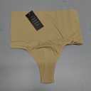 Werena Tummy Control Thong Shapewear for Women Seamless Shaping Thong Panties Body Shaper Underwear Size M