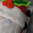 JOYIN 5 Pieces Christmas Theme Bathroom Decoration Set w/Toilet Seat Cover, Rugs, Tank Cover, Toilet Paper Box Cover and Santa Towel for Xmas Indoor Dcor, Party Favors (Santa)